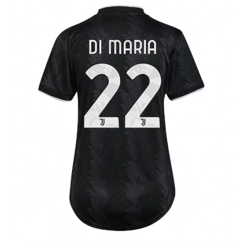 Juventus Angel Di Maria #22 Bortedrakt Kvinner 2022-23 Kortermet Juventus Angel Di Maria #22 Bortedrakt Kvinner 2022-23 Kortermet